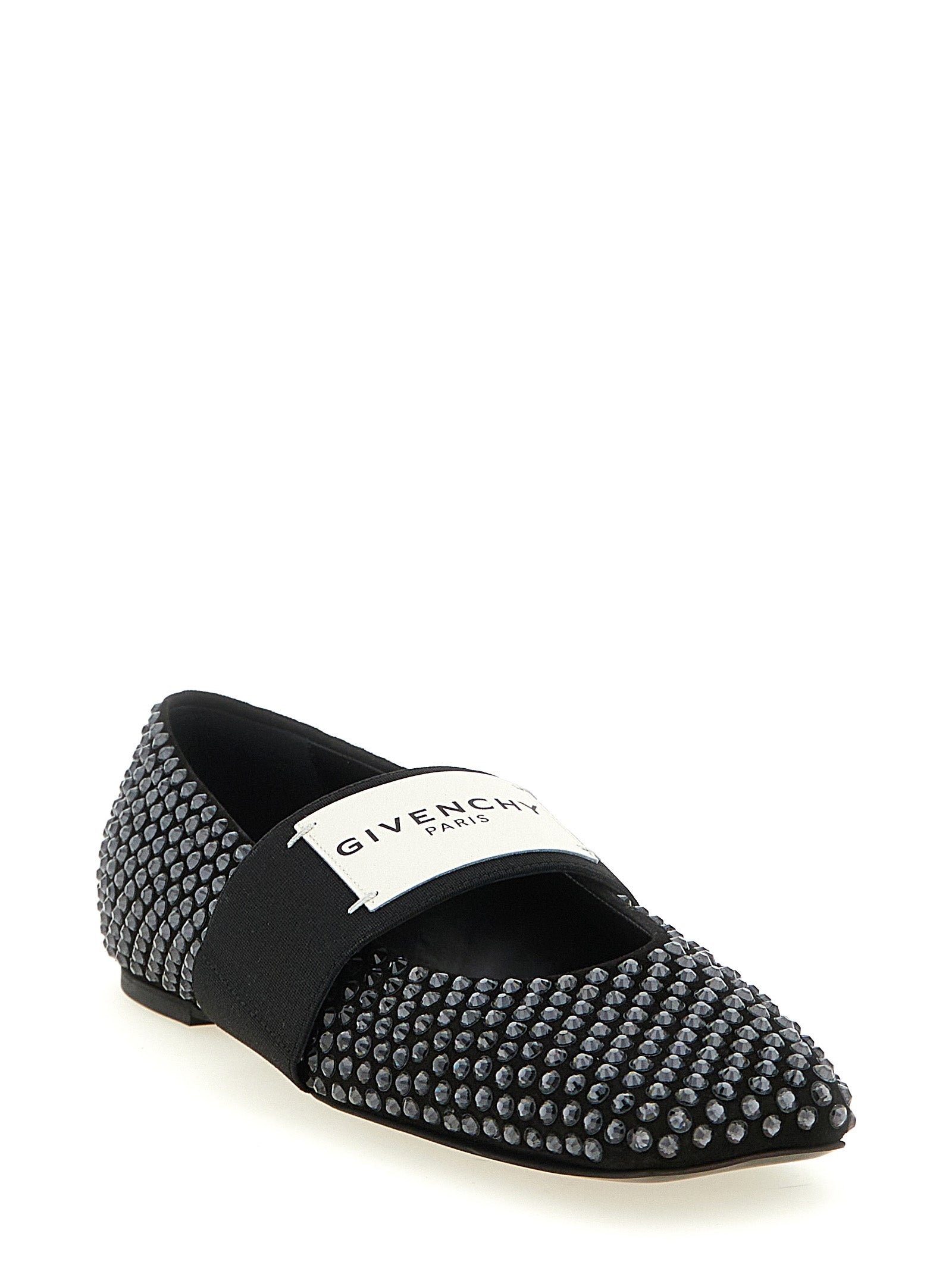 Schwarze Ballerinas aus Kalbsleder