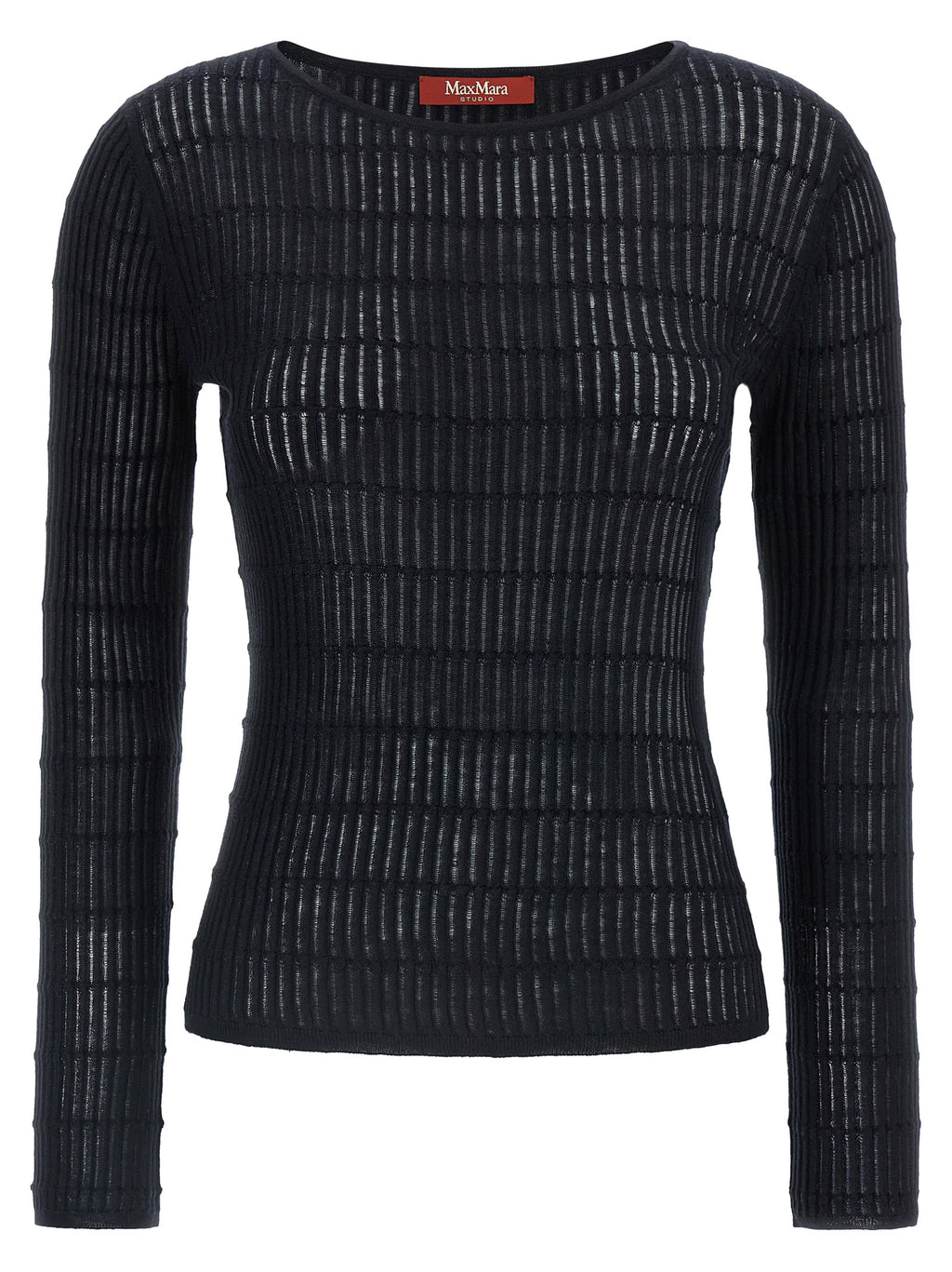 Blauer Seiden-Cardigan
