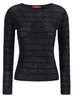 Blauer Seiden-Cardigan