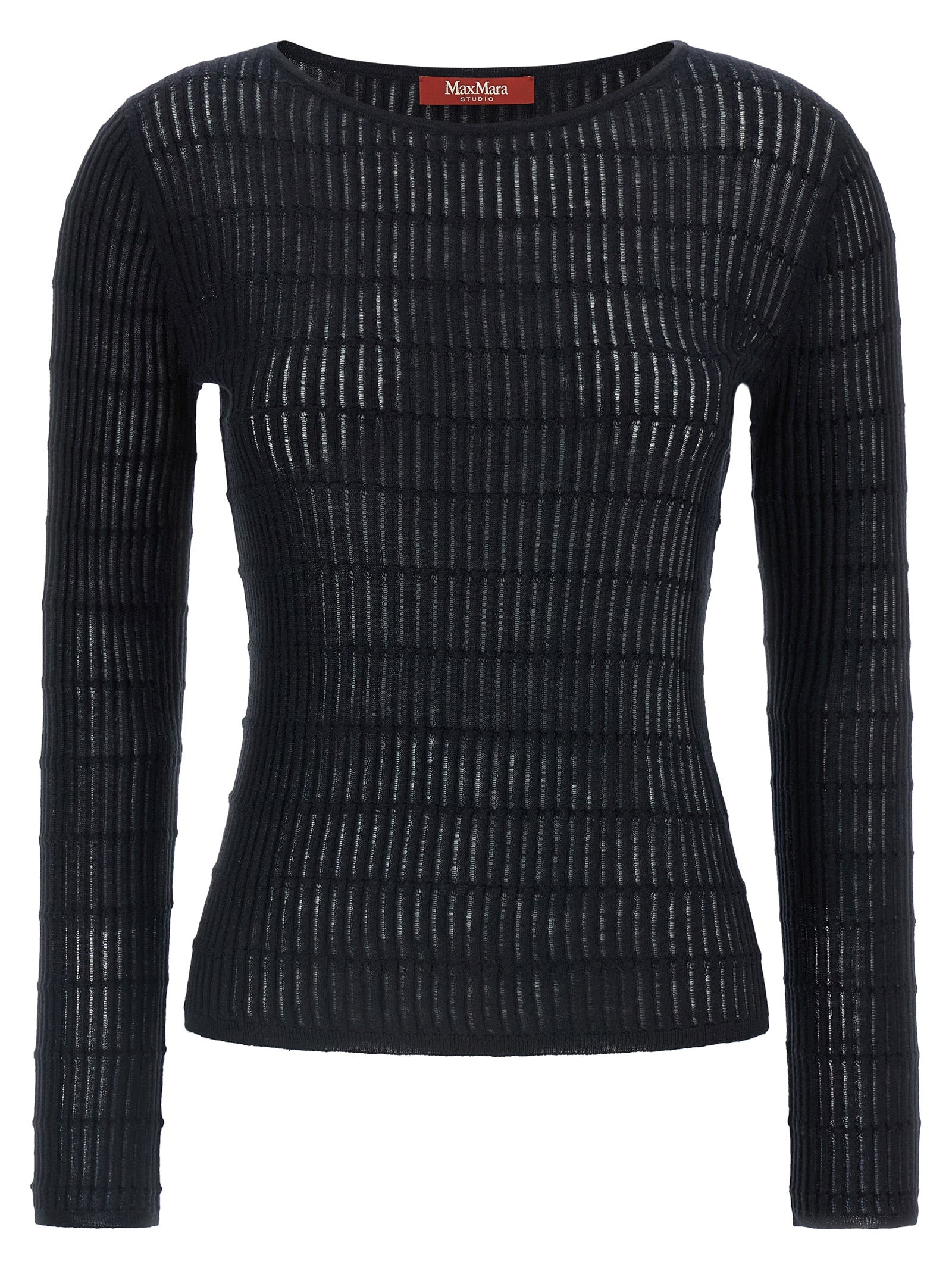 Blauer Seiden-Cardigan