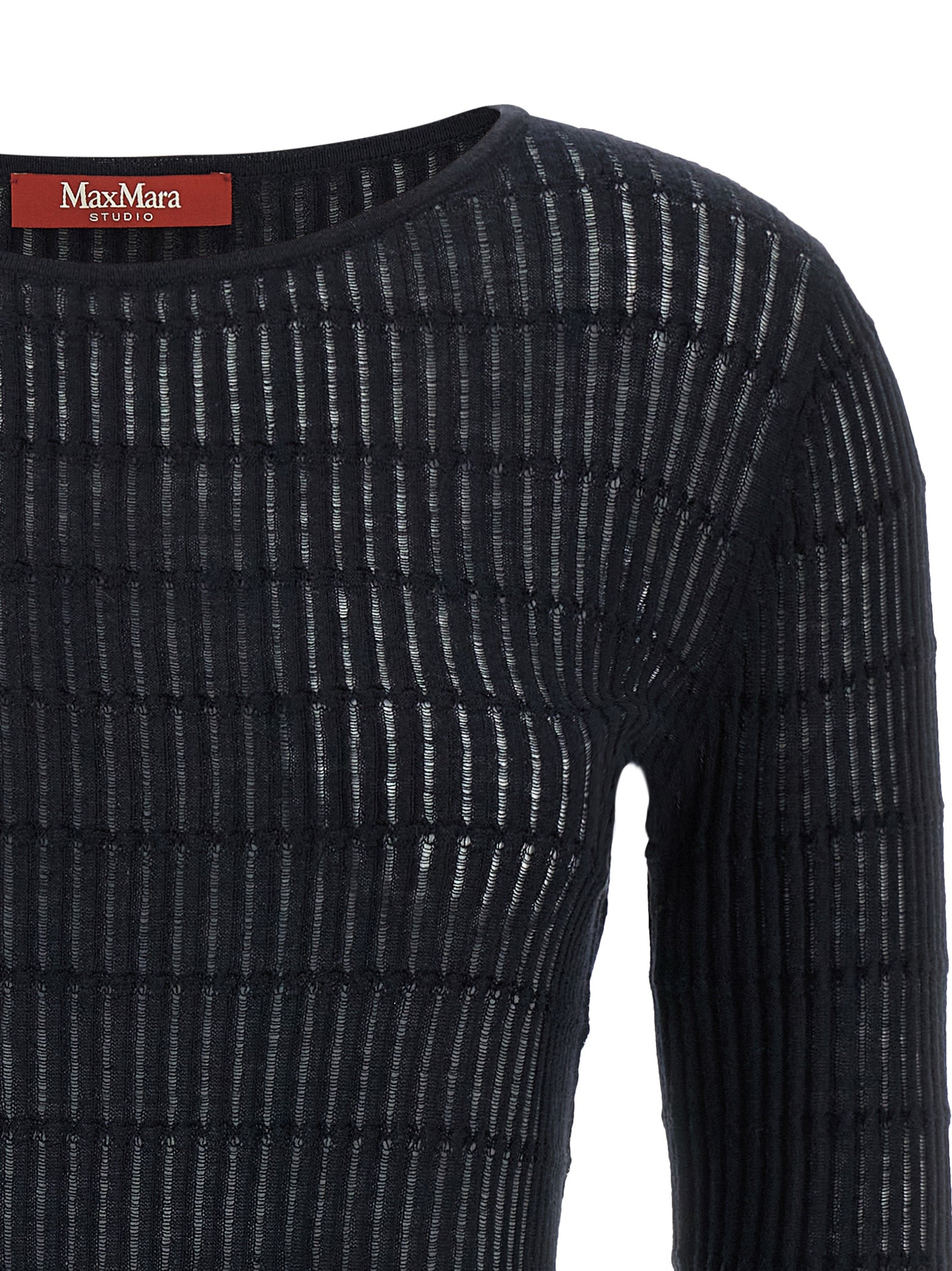 Blauer Seiden-Cardigan