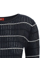 Blauer Seiden-Cardigan