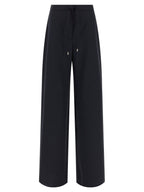 Blaue Hose aus reiner Schurwolle