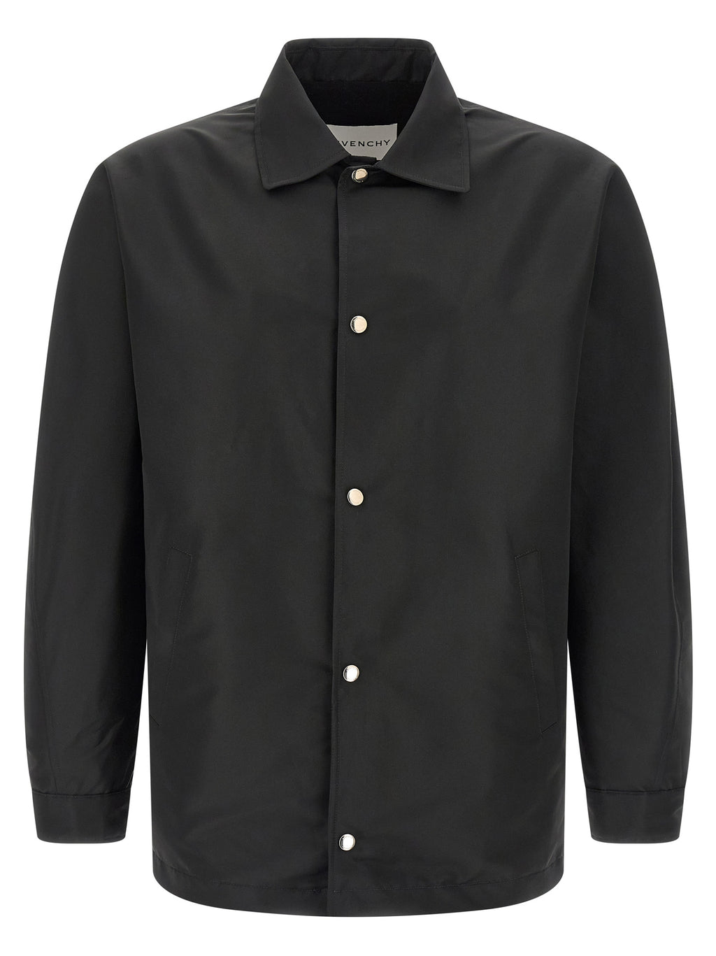 Schwarze Polyester-Jacke