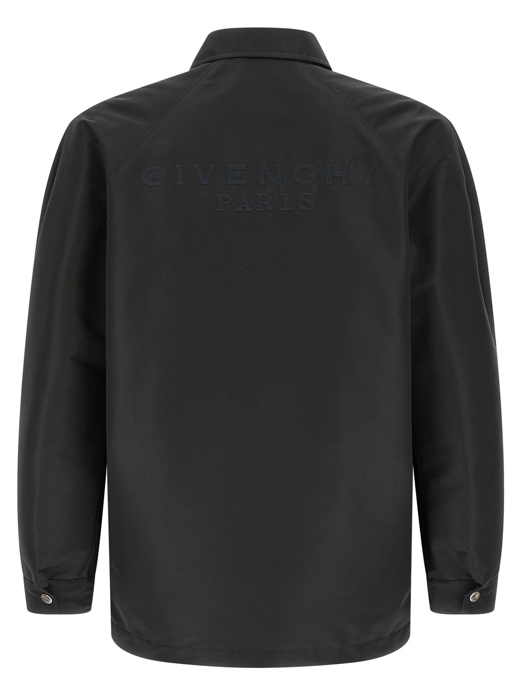 Schwarze Polyester-Jacke