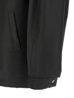 Schwarze Polyester-Jacke