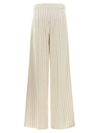 Weiße Baumwollhose im Casual-Look