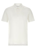 Weißes Poloshirt aus Baumwolle