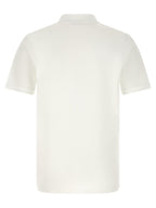 Weißes Poloshirt aus Baumwolle