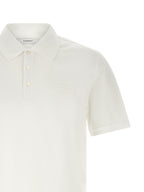 Weißes Poloshirt aus Baumwolle