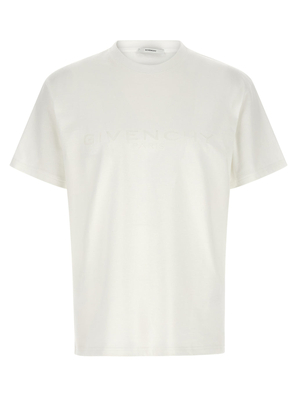 Weißes Baumwoll-T-Shirt