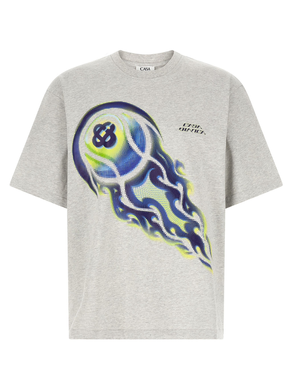 Graues Bio-Baumwoll-T-Shirt