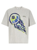 Graues Bio-Baumwoll-T-Shirt