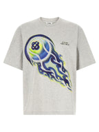 Graues Bio-Baumwoll-T-Shirt