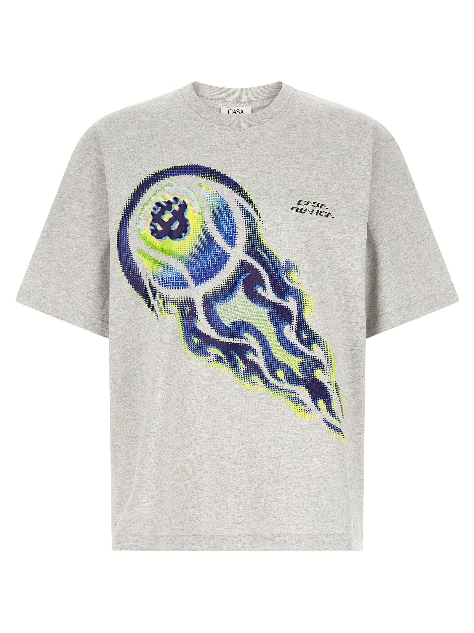Graues Bio-Baumwoll-T-Shirt