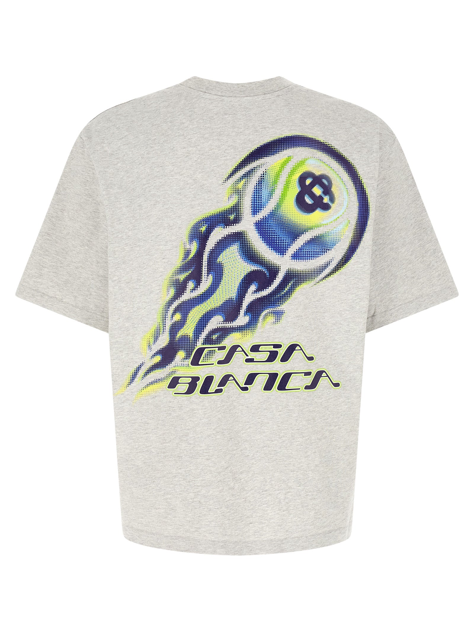 Graues Bio-Baumwoll-T-Shirt