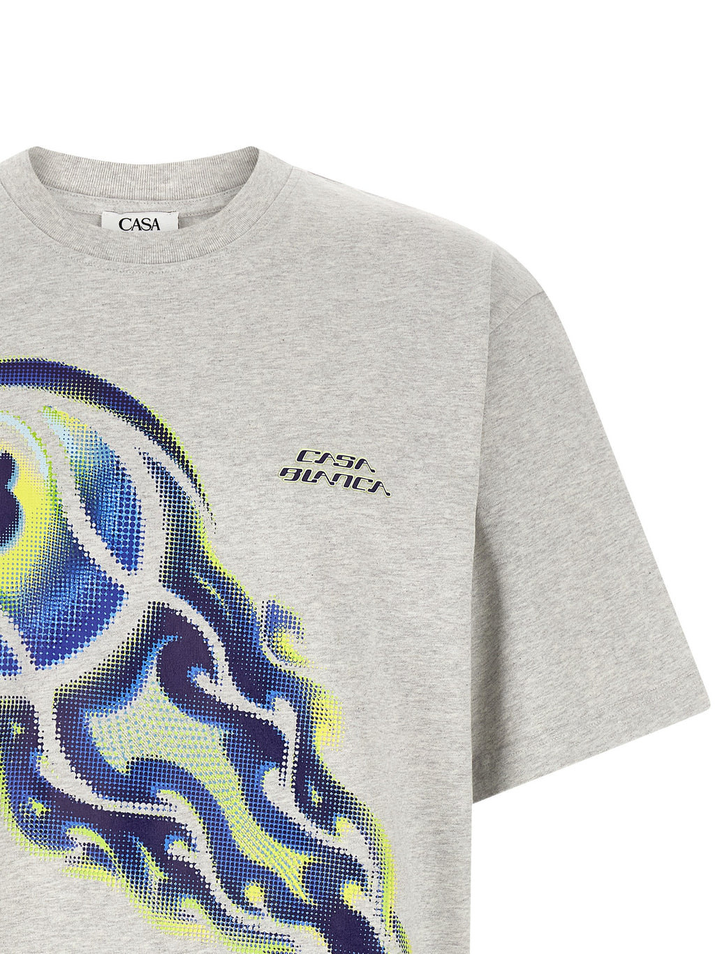 Graues Bio-Baumwoll-T-Shirt
