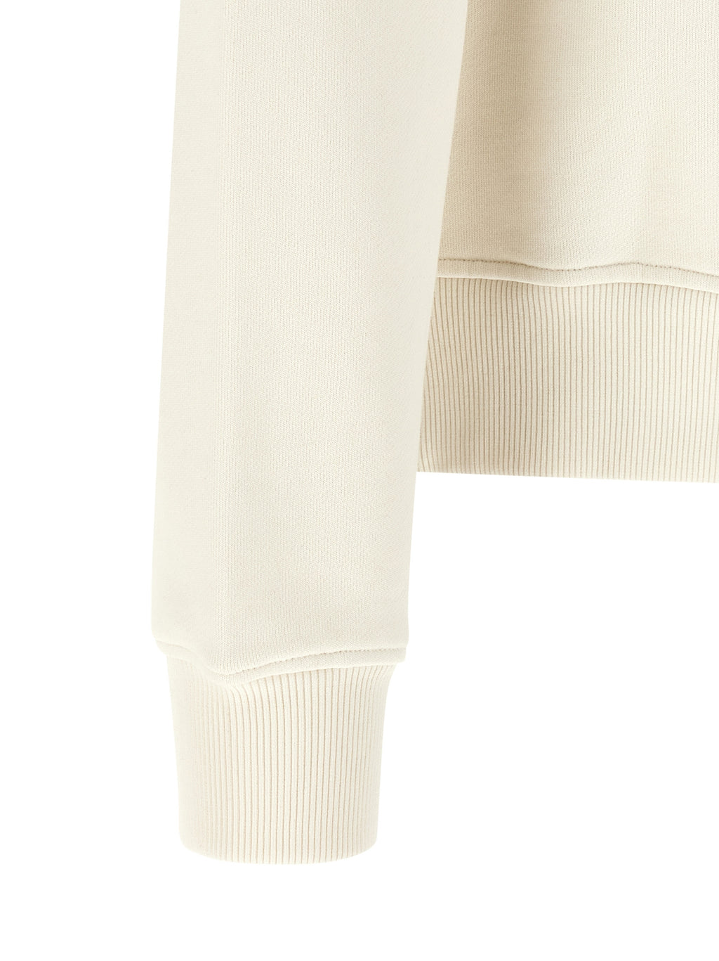Weißes Baumwoll-Sweatshirt