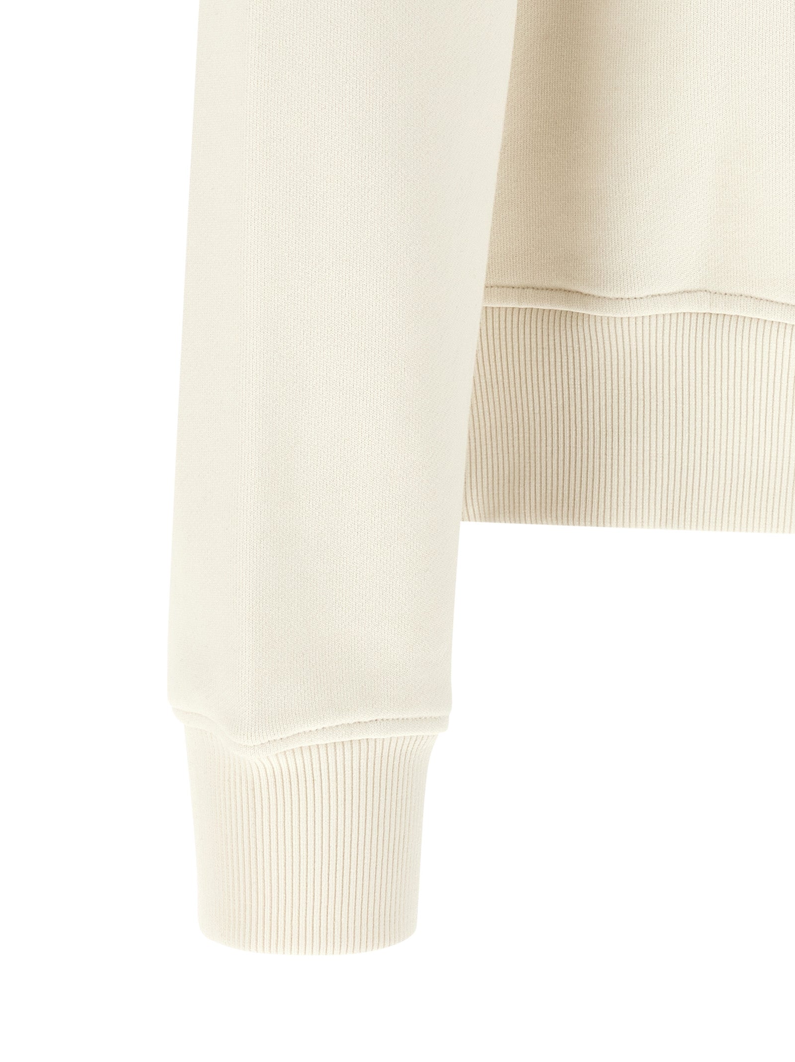 Weißes Baumwoll-Sweatshirt