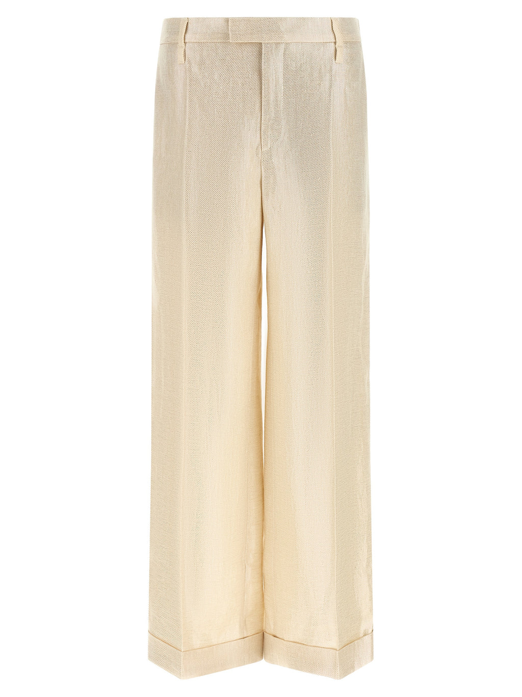 Legere Leinenhose in Gold