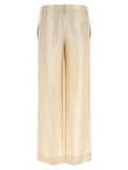 Legere Leinenhose in Gold