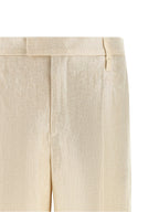 Legere Leinenhose in Gold