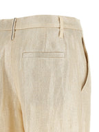 Legere Leinenhose in Gold
