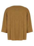 Bicolor Leinenbluse