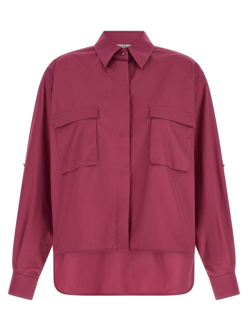 Fuchsia Baumwollbluse