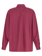 Fuchsia Baumwollbluse