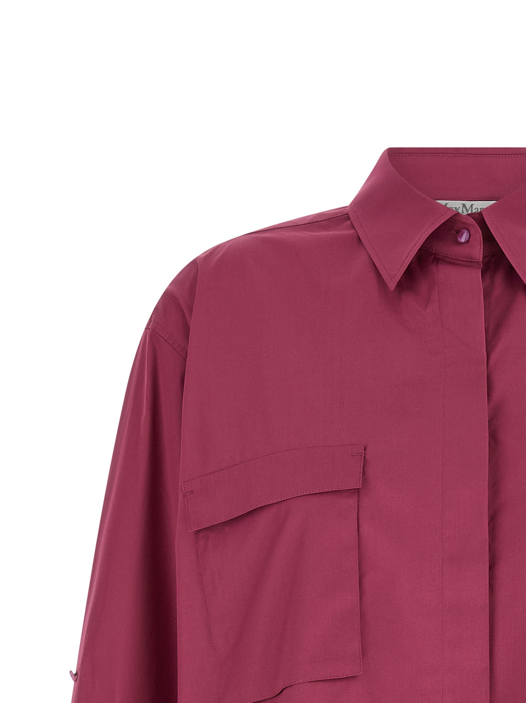 Fuchsia Baumwollbluse