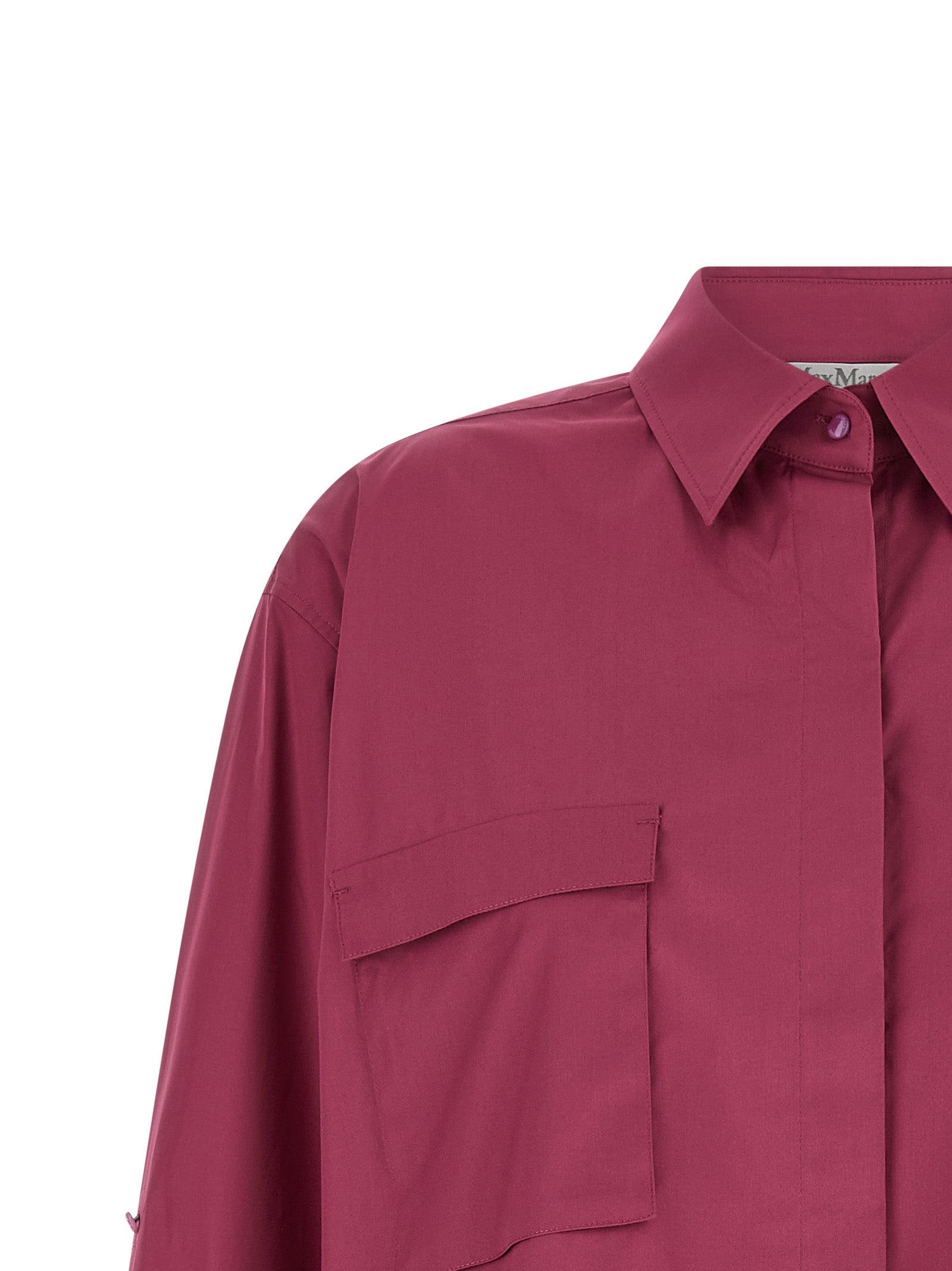 Fuchsia Baumwollbluse