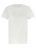 Weißes Baumwoll-T-Shirt