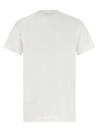 Weißes Baumwoll-T-Shirt