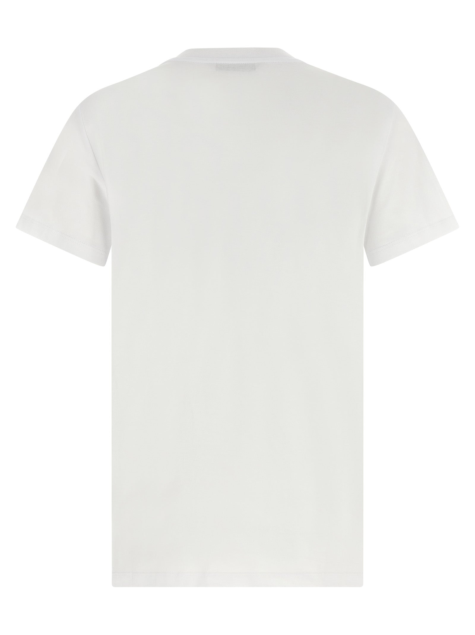 Weißes Baumwoll-T-Shirt