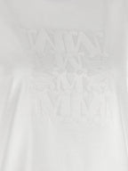 Weißes Baumwoll-T-Shirt