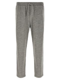 Graue Kaschmir-Jogginghose (Trainingshose)