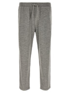 Graue Kaschmir-Jogginghose (Trainingshose)