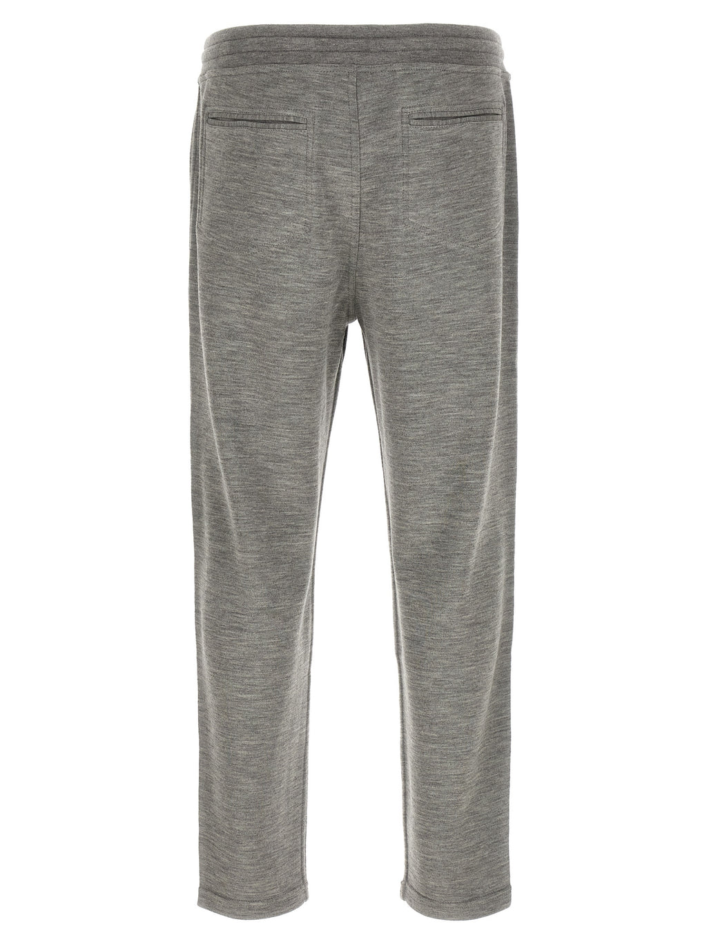 Graue Kaschmir-Jogginghose (Trainingshose)