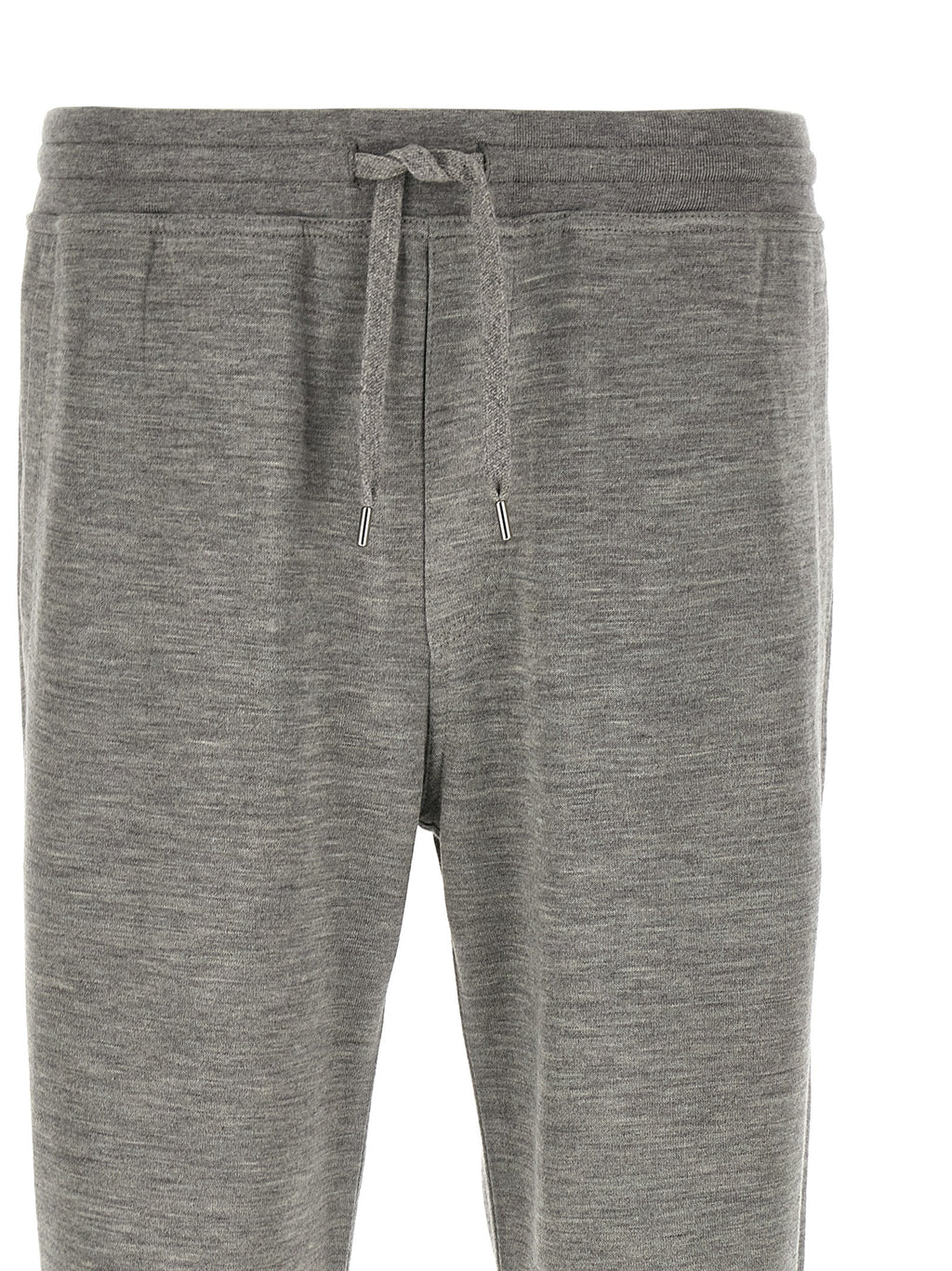 Graue Kaschmir-Jogginghose (Trainingshose)