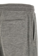 Graue Kaschmir-Jogginghose (Trainingshose)