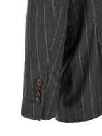 Grauer Blazer aus reiner Schurwolle