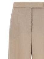 Beige Virgin Wool Anzughose