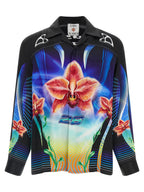 Mehrfarbige Seidenbluse