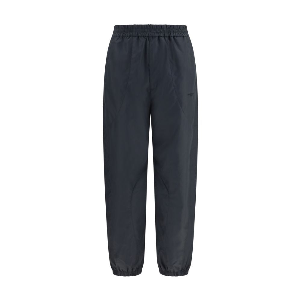 Schwarze Baumwoll-Jogginghose (Trainingshose)
