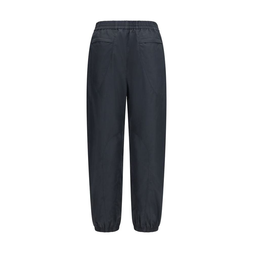 Schwarze Baumwoll-Jogginghose (Trainingshose)