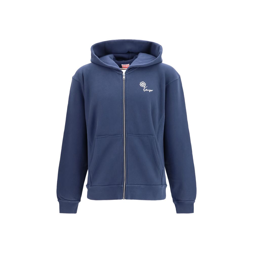 Blaues Sweatshirt aus Baumwolle FG65HO2714MJ79