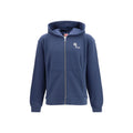 Blaues Sweatshirt aus Baumwolle FG65HO2714MJ79