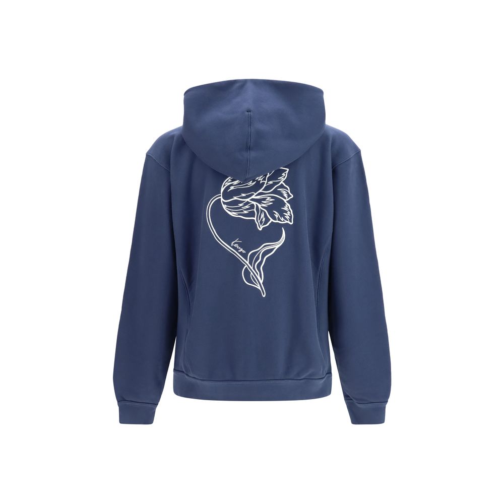 Blaues Sweatshirt aus Baumwolle FG65HO2714MJ79