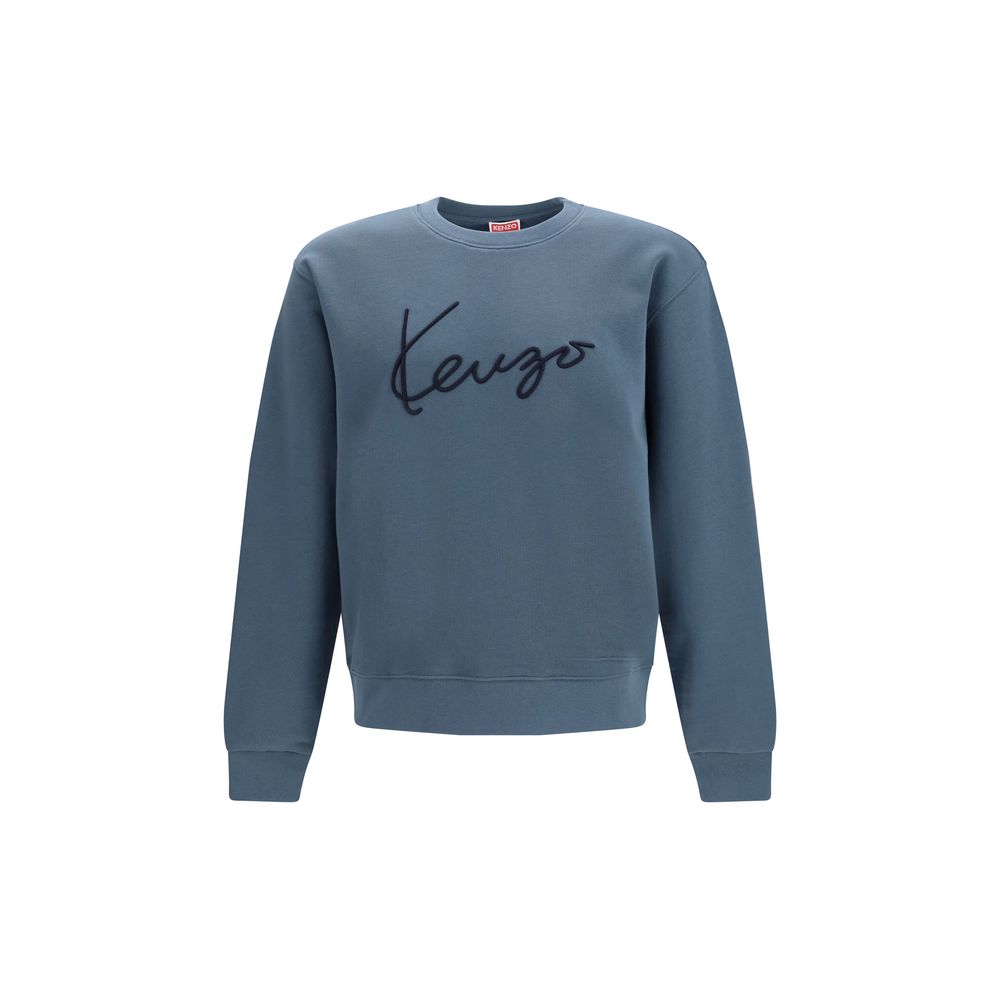 Blaues Sweatshirt aus Baumwolle FG65SW2704MJ98